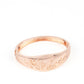 ​Fond of Florals - Rose Gold - Paparazzi Bracelet Image