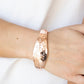 ​Fond of Florals - Rose Gold - Paparazzi Bracelet Image