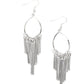 Mood Swing - Silver - Paparazzi Earring Image