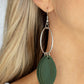 Leafy Laguna - Green - Paparazzi Earring Image