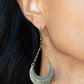 All in the PASTURE - Brass - Paparazzi Earring Image