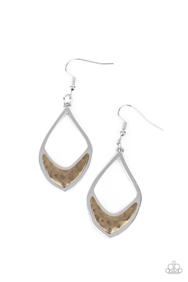 ​Artisan Treasure - Silver - Paparazzi Earring Image