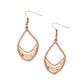 Artisan Treasure - Copper - Paparazzi Earring Image
