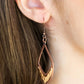 Artisan Treasure - Copper - Paparazzi Earring Image