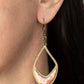 Artisan Treasure - Brass - Paparazzi Earring Image