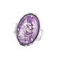 ​Glittery With Envy - Purple - Paparazzi Ring Image