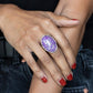 ​Glittery With Envy - Purple - Paparazzi Ring Image