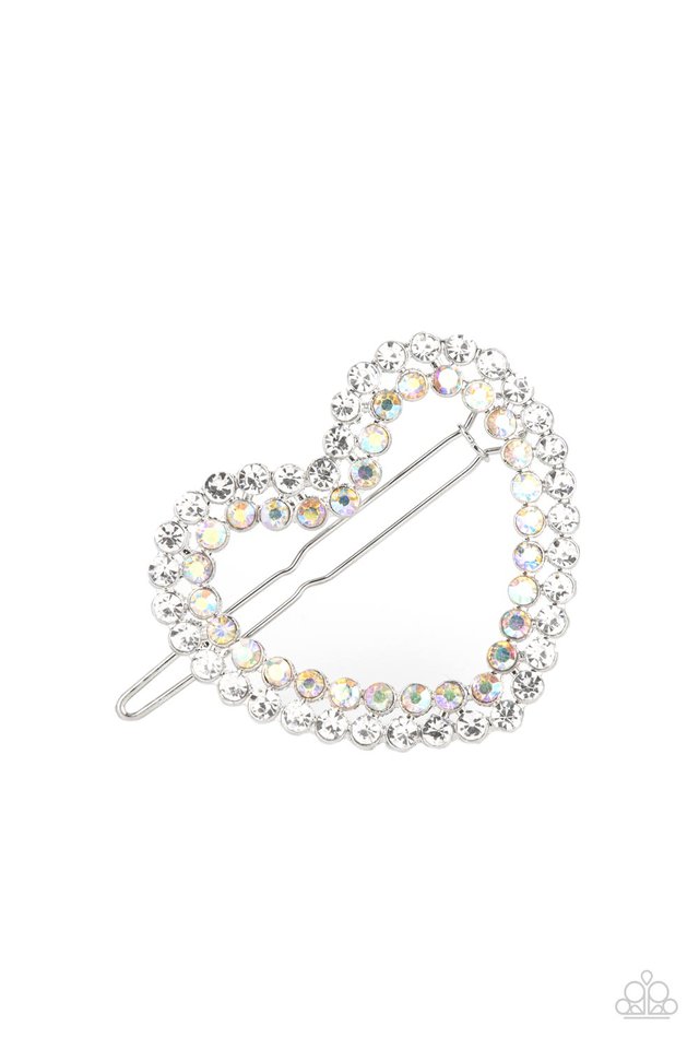 ​Heartbreakingly Haute - Multi - Paparazzi Hair Accessories Image