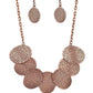 ​Industrial Wave - Copper - Paparazzi Necklace Image