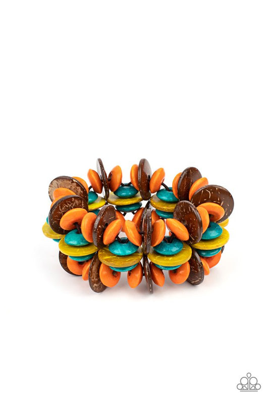 ​Caribbean Canopy - Multi - Paparazzi Bracelet Image