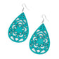 Marine Eden - Blue - Paparazzi Earring Image