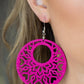 Tropical Reef - Pink - Paparazzi Earring Image