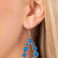POP-ular Party - Blue - Paparazzi Earring Image
