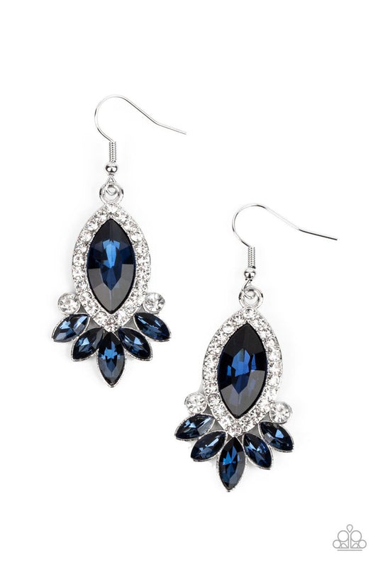 Prismatic Parade - Blue - Paparazzi Earring Image