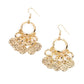 Partners in CHIME - Gold - Paparazzi Earring Image