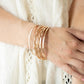 ​Sensational Shimmer - Gold - Paparazzi Bracelet Image