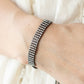 ​A DIAMOND a Dozen - Black - Paparazzi Bracelet Image