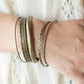 Trophy Texture - Brass - Paparazzi Bracelet Image