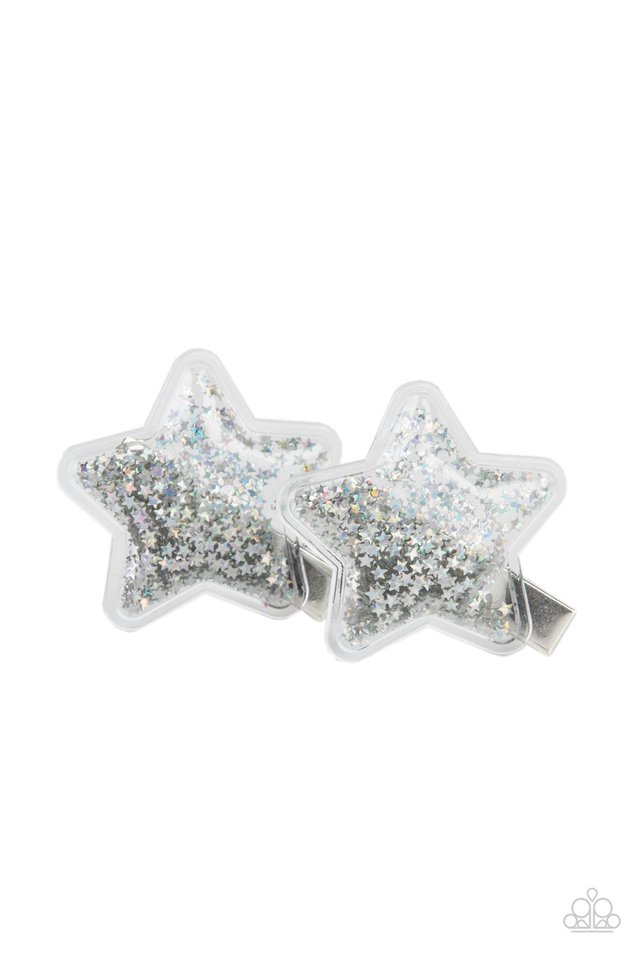 ​Stellar-ista - Silver - Paparazzi Hair Accessories Image