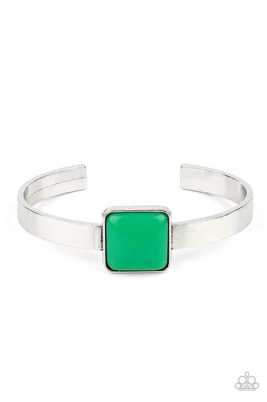 ​Prismatically Poppin - Green - Paparazzi Bracelet Image