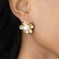 ​Apple Blossom Pearls - Gold - Paparazzi Earring Image