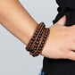 ​Pine Paradise - Brown - Paparazzi Bracelet Image