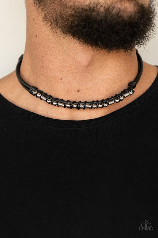 Westside Wrangler - Black - Paparazzi Necklace Image