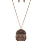 ​Canopy Cruise - Copper - Paparazzi Necklace Image