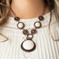 Saguaro Garden - Copper - Paparazzi Necklace Image