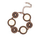 ​Fredonia Flower Patch - Copper - Paparazzi Bracelet Image