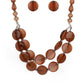 ​Beach Day Demure - Brown - Paparazzi Necklace Image