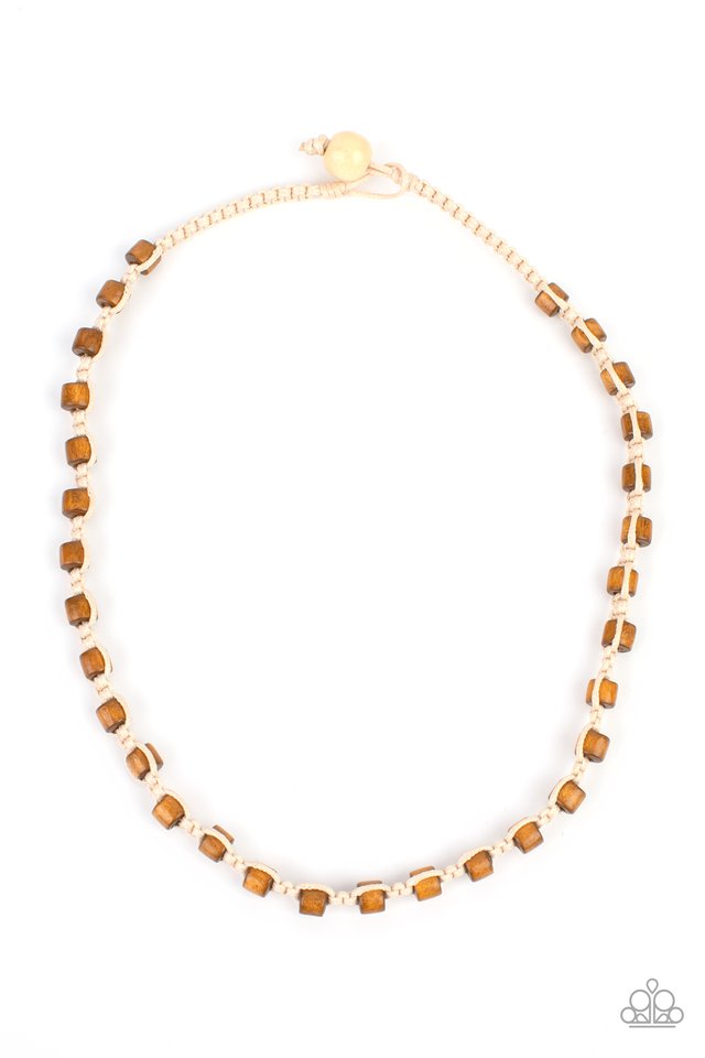 ​Highland Hustler - Brown - Paparazzi Necklace Image