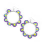 Groovy Gardens - Yellow - Paparazzi Earring Image