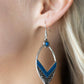 ​Indigenous Intentions - Blue - Paparazzi Earring Image