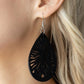 ​Sunny Incantations - Black - Paparazzi Earring Image