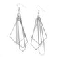 Shape Shifting Shimmer - Silver - Paparazzi Earring Image