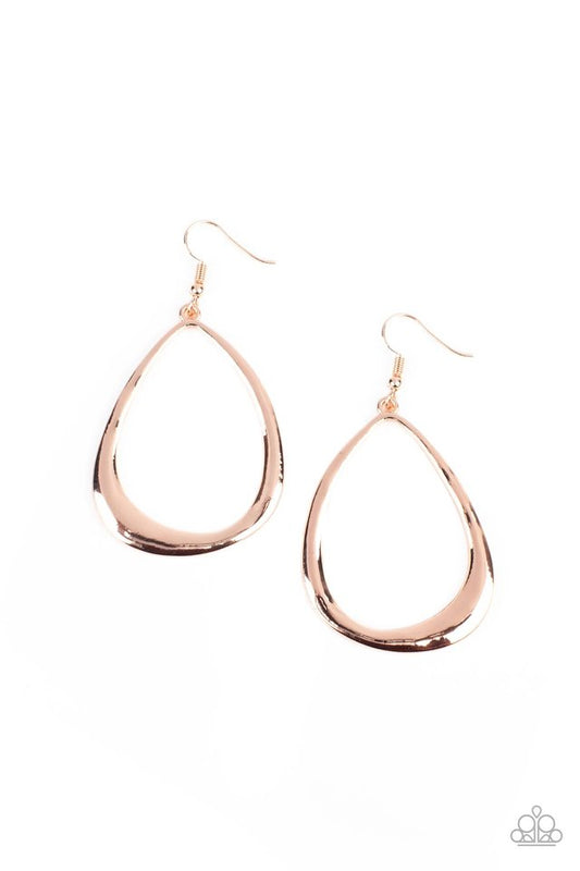 ARTISAN Gallery - Rose Gold - Paparazzi Earring Image