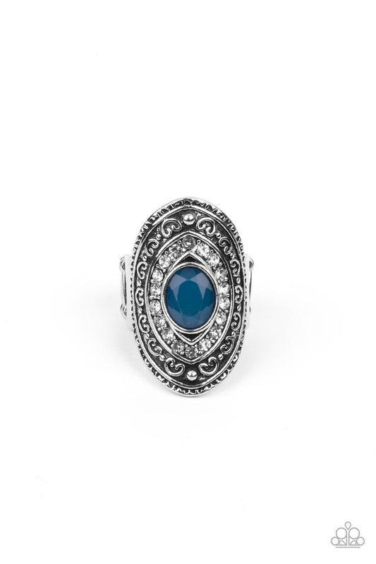 Entrancing Enchantment​ - Blue - Paparazzi Ring Image