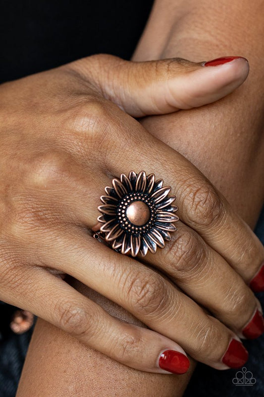 Farmstead Fashion - Copper - Paparazzi Ring Image