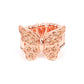 ​Bona Fide Butterfly - Copper - Paparazzi Ring Image