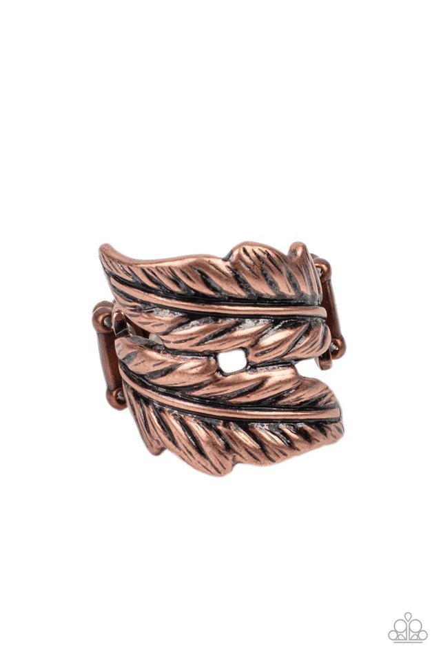 ​Inner FLIGHT - Copper - Paparazzi Ring Image