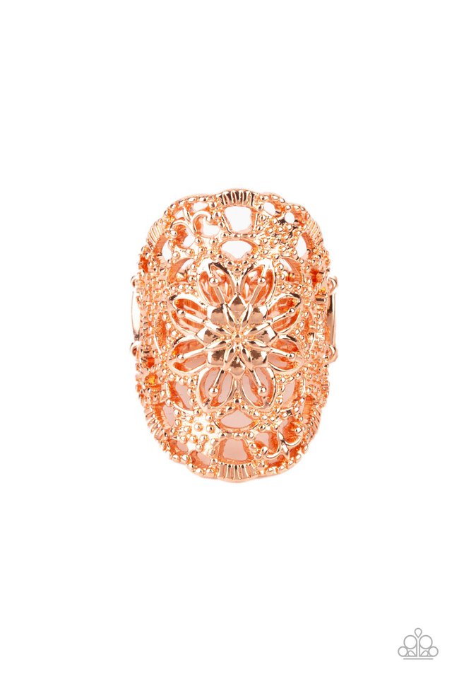 ​Mandala Grove - Copper - Paparazzi Ring Image