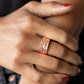 ​Billowy Bands - Copper - Paparazzi Ring Image