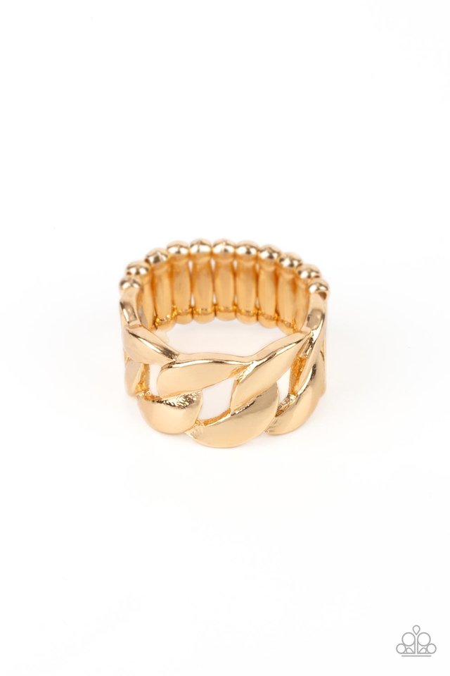 Industrial Insider - Gold - Paparazzi Ring Image