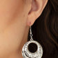 Paparazzi Earring ~ Perfectly Imperfect - Silver