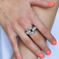 Graceful Gallantry - Green - Paparazzi Ring Image