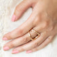 ​Fill The Gap - Gold - Paparazzi Ring Image