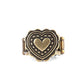 Southern Soulmate - Brass - Paparazzi Ring Image