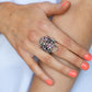 Flirtatiously Flowering - Pink - Paparazzi Ring Image