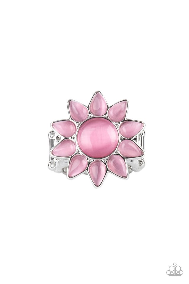 ​Blossoming Sunbeams - Pink - Paparazzi Ring Image